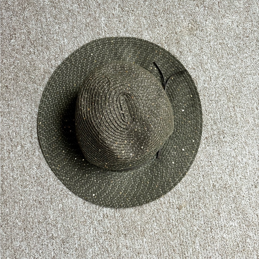 OLIVE GREEN HAT - Picture 2 of 5